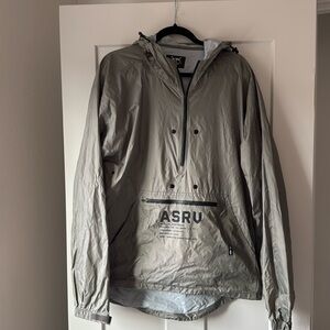 ASRV Technical Windbreaker Anorak Jacket – XL – Gray